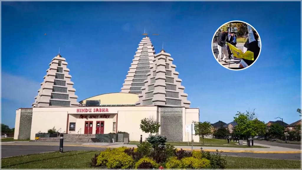 Khalistani Violence Against Hindus in Canada, Khalistani Supporters, Hindu Sabha Temple Attack, Khalistani Violence, Khalistani Movement,